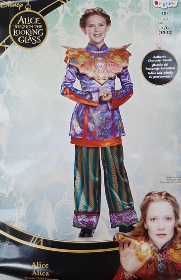 Disfraz De Alicia En El País De Las Maravillas Para Mujer - Incluye Vestido Y Diadema, Talla S